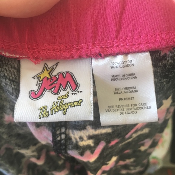 Jem and the holograms pj bottoms - Picture 6 of 9